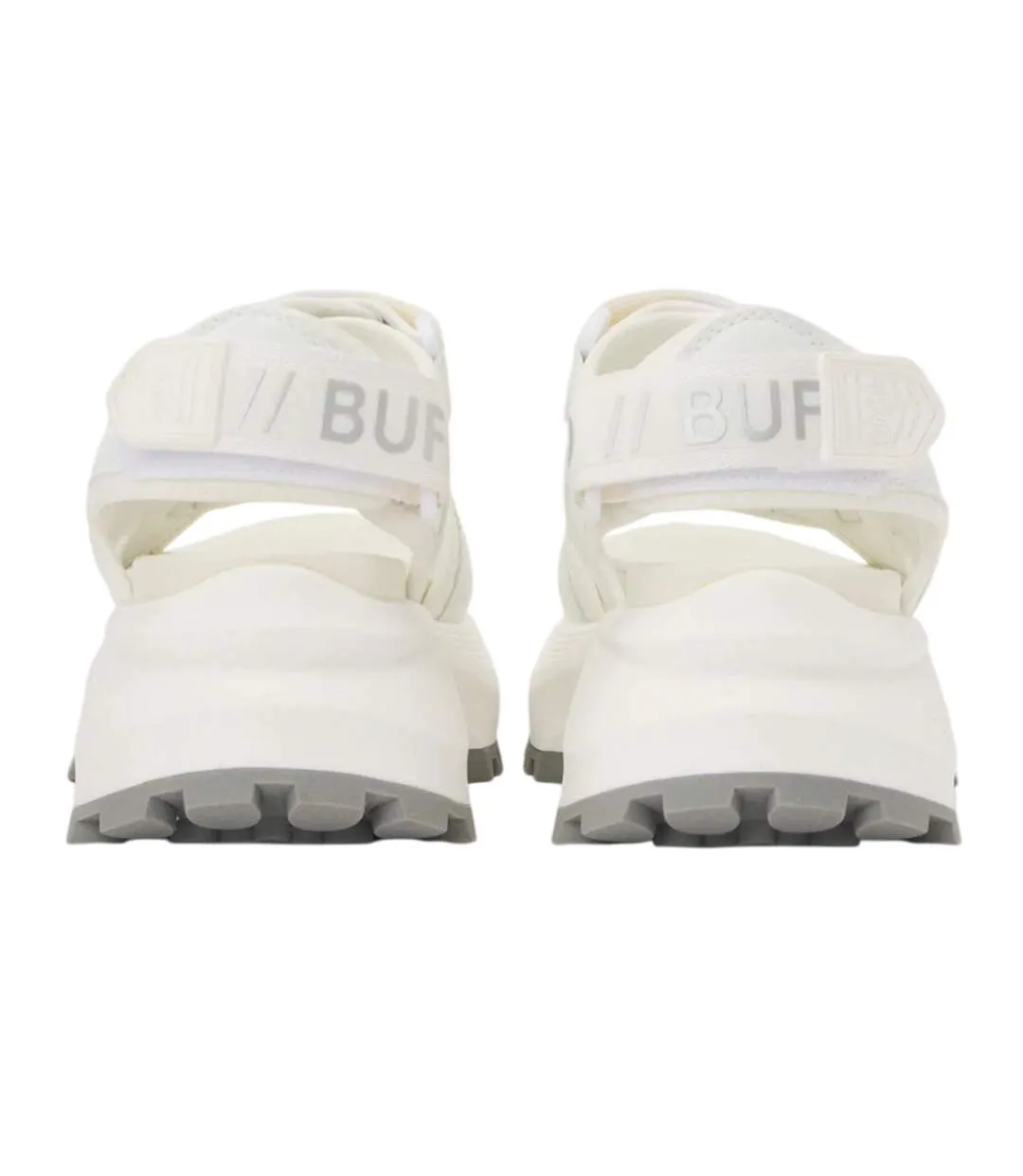 Sandales Motif/style Vegan Femme Blanc Buffalo-2