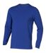 Elevate Mens Ponoka Long Sleeve T-Shirt (Blue) - UTPF1811-2