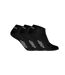 X3 paires de chaussettes noires femme umbro lowcuts - 36/40-1