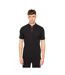 Mens Sherborn Cotton Polo Shirt Black Duck And Cover-2