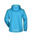 Veste Imperméable Homme Turquoise Vif Gris Foncé James And Nicholson-2
