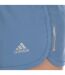 Womens/ladies Running Shorts Blue Adidas-3