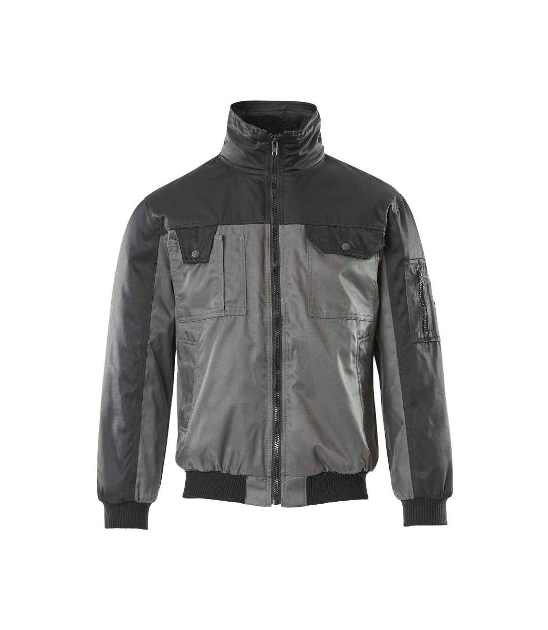 Mens Bolzano Pilot Jacket Anthracite Black Mascot-1