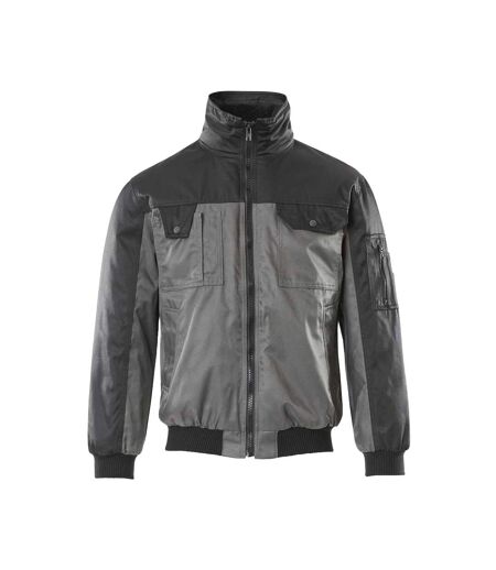 Mens Bolzano Pilot Jacket Anthracite Black Mascot