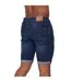 Short zeki homme bleu foncé délavé Duck and Cover-4