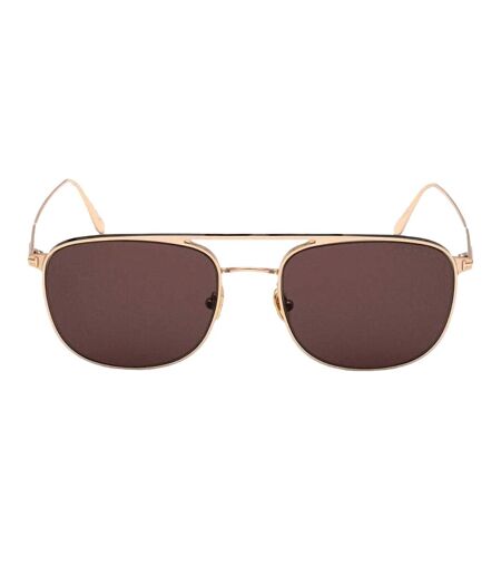 Lunettes De Soleil Motif Brillant Jake Homme Taille Unique Marron Rose Doré Tom Ford