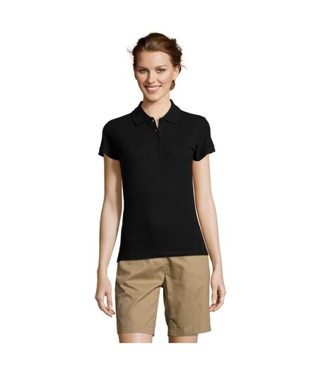 Polo People Femme Noir SOLS
