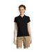 Polo People Femme Noir SOLS-1