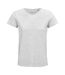 SOLS Womens/Ladies Crusader Organic T-Shirt (Ash) - UTPC4842