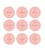 Jeu de 30 Questions EVJF 8cm Rose-2