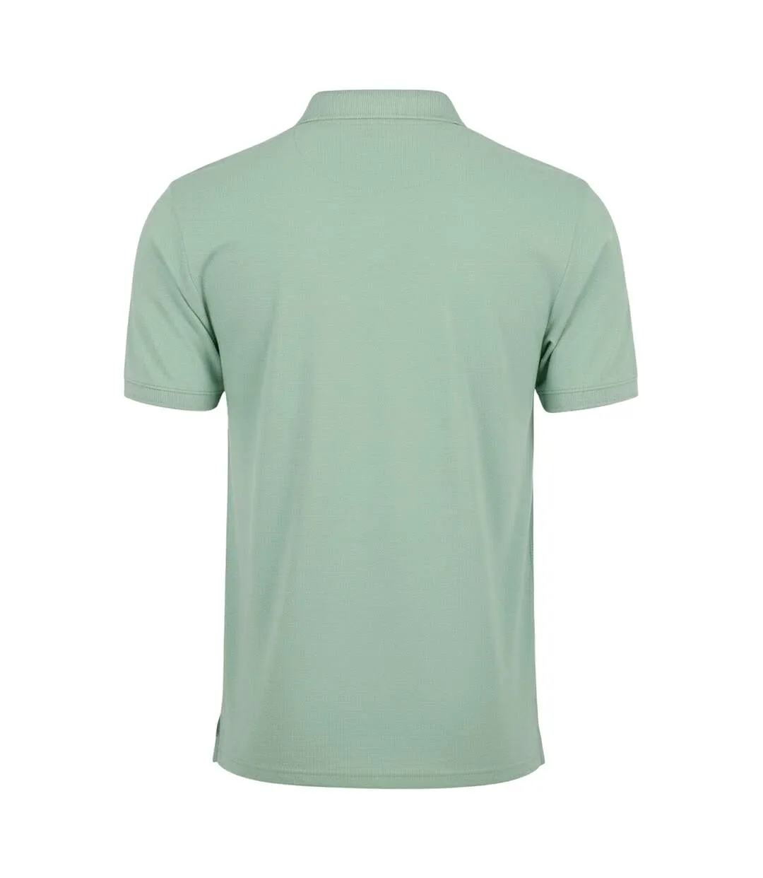 Mens Plain Logo Polo Shirt Light Green Lyle & Scott-2