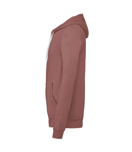 Canvas Sweat À Capuche Et Fermeture Zippée Homme Mauve Bella + Canvas