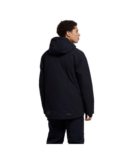 Mens laxx logo ski jacket black Animal
