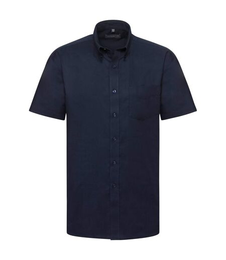 Chemise Homme Bleu Marine Vif Russell Collection