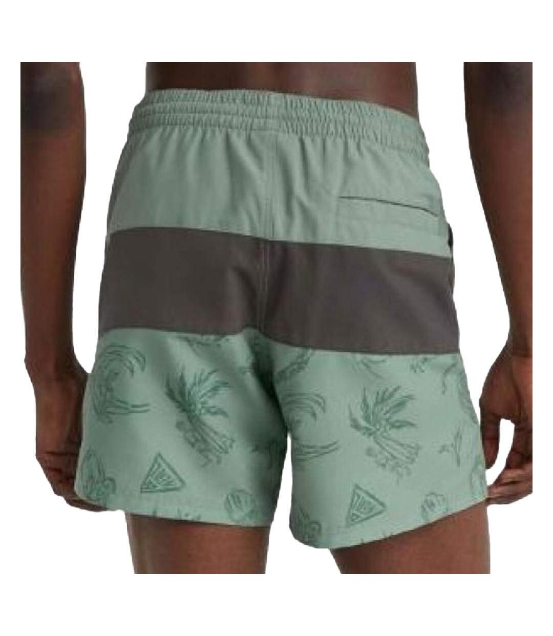 Maillot de bain vert/noir homme o'neill block-2