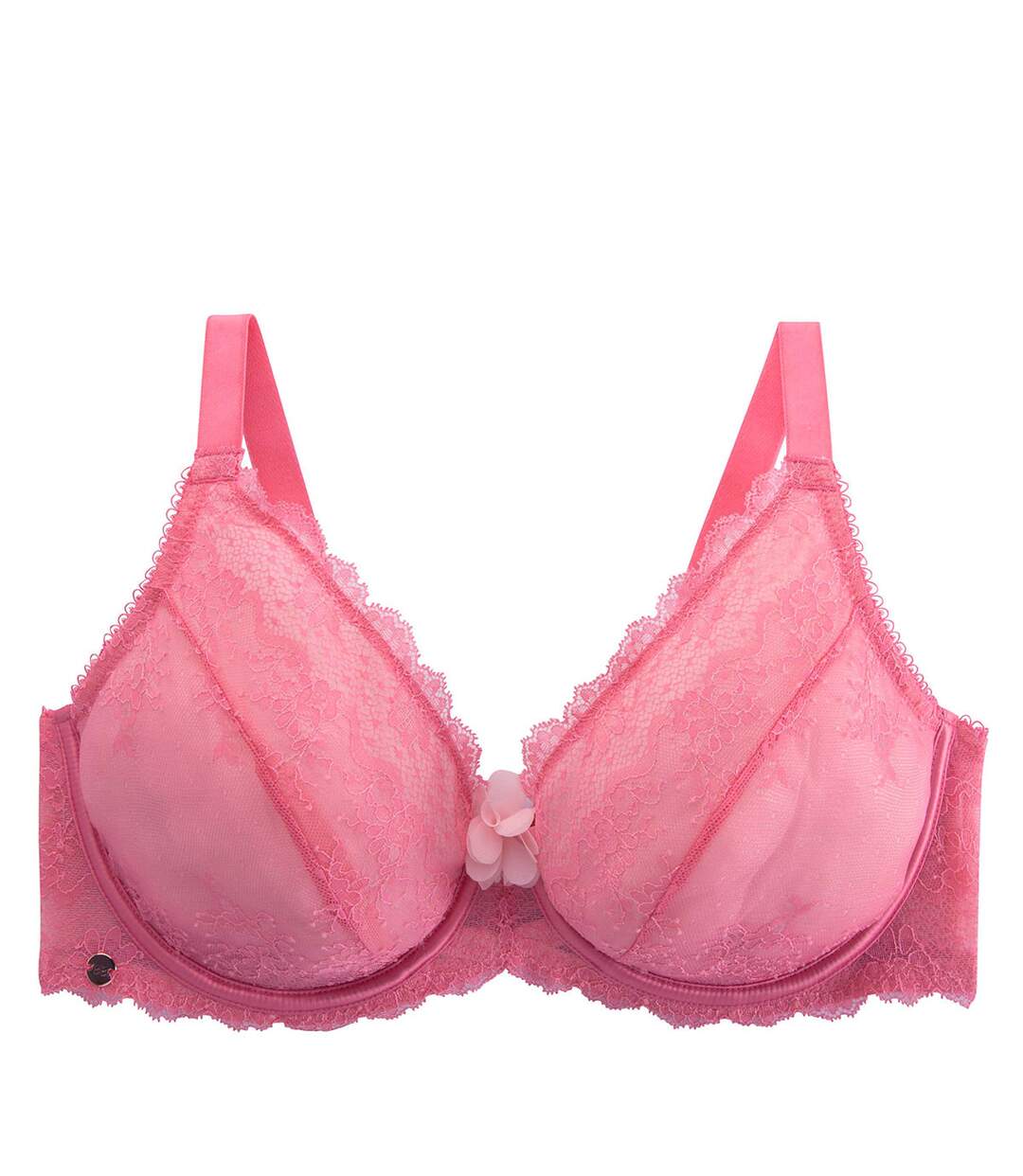 Soutien-gorge armatures grand maintien rose Etoile-1