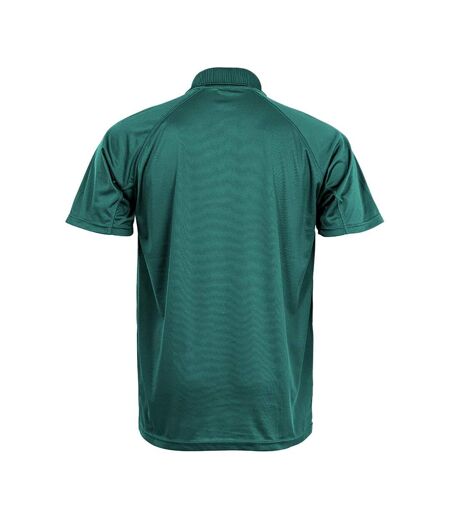 Polo Manches Courtes Impact Homme Vert Bouteille Spiro