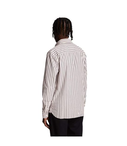 Mens multi stripe shirt cove/dark navy Lyle & Scott