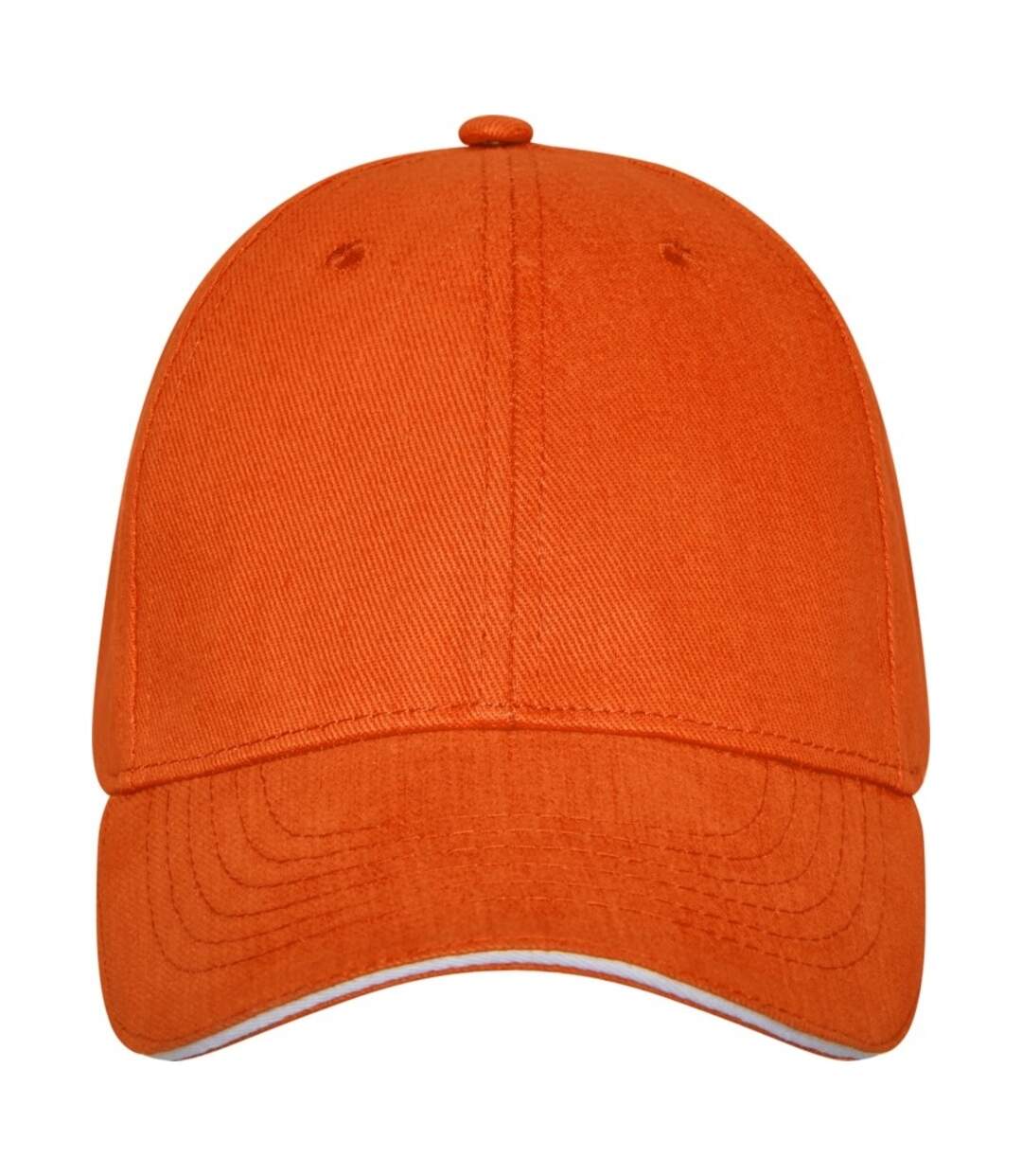 Casquette darton sandwich adulte orange Elevate