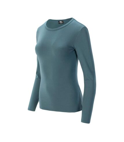 IQ Womens/Ladies Milky Long-Sleeved Training T-Shirt (Goblin Blue) - UTIG2368