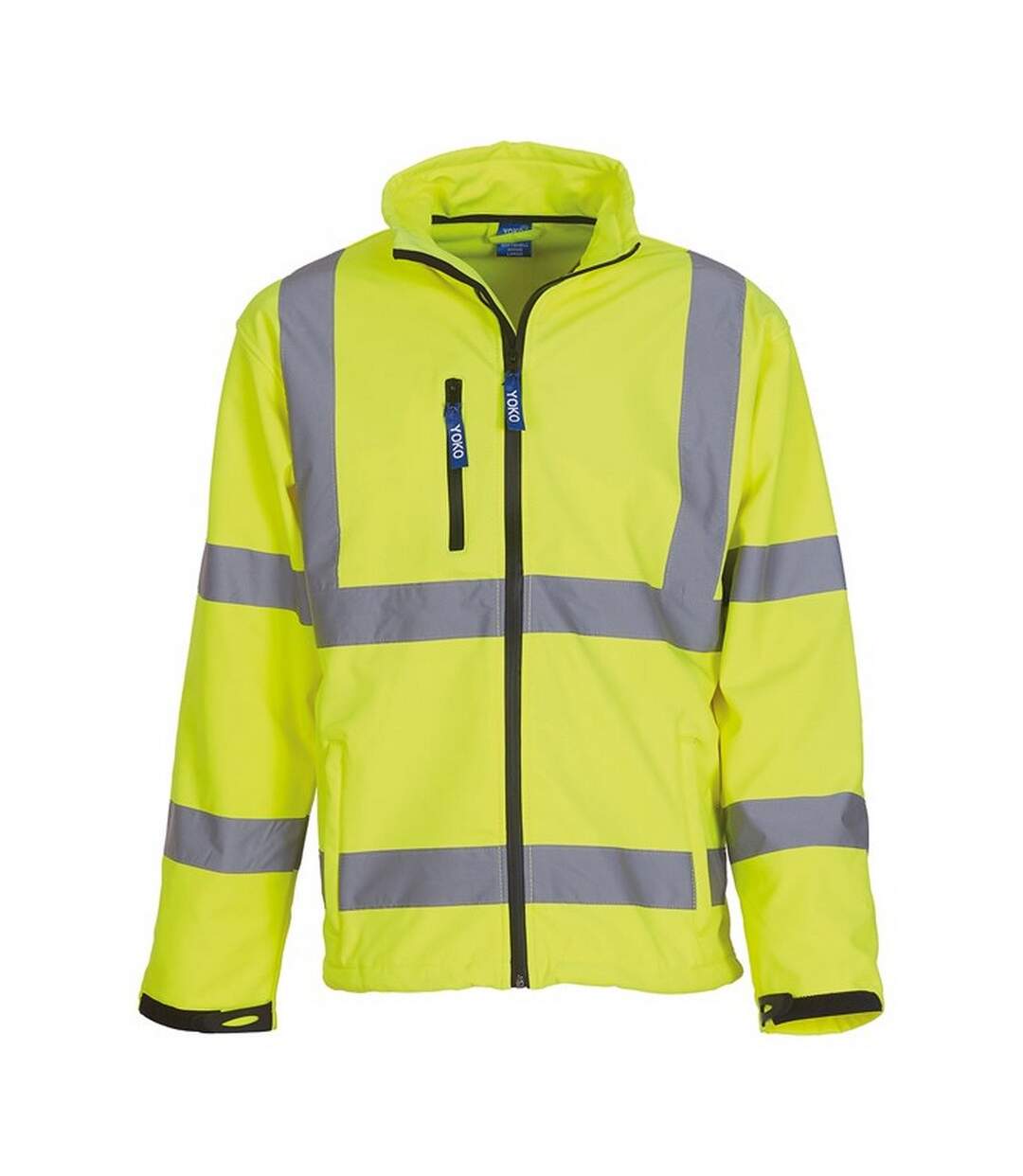 Yoko Veste unisexe à coquille souple Hi-Vis pour adultes (Jaune) - UTRW9646-1