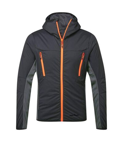 Mens ev4 insulated tall hybrid jacket metal grey Portwest