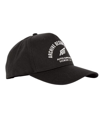 Mens oakwood cap black Archive Design Studios