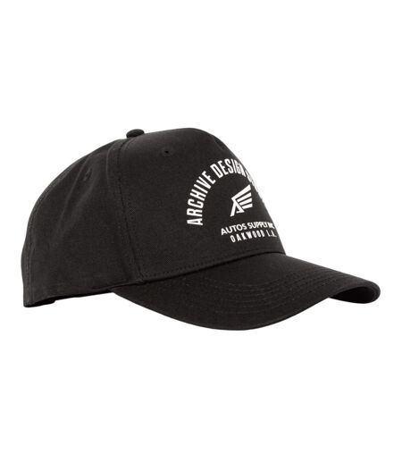 Mens oakwood cap black Archive Design Studios