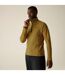 Haut Polaire À Col Montant Zippé Motif/style Alvéolé Kenger Homme Jaune Sombre Regatta-1