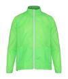 2786 - Veste de pluie légère - Homme (Citron Vert/Blanc) - UTRW2501