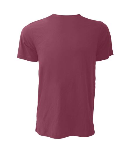 Canvas t-shirt jersey hommes rouge Bella + Canvas