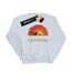 Disney Sweatshirt logo Sunset Le Roi Lion Movie Femme/Ladies (Blanc) - UTBI22168-1