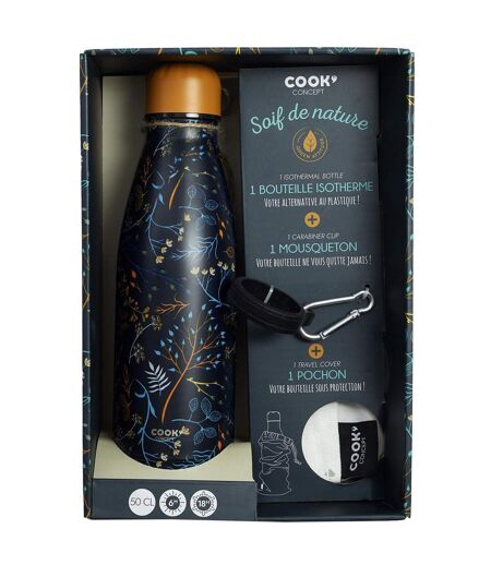 Coffret bouteille isotherme 50cl collection MELISSE