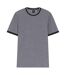 Mens Piqué T-shirt Dark Blue Boss-2