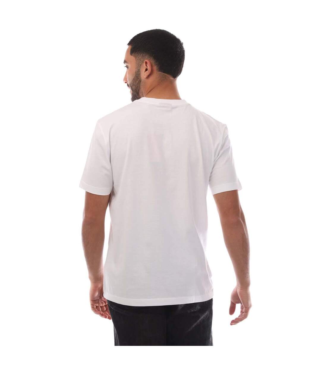 T-shirt Daltorip Homme Blanc Hugo-3