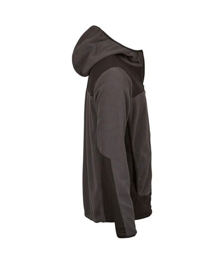Veste Polaire Mountain Homme Anthracite Noir Tee Jays