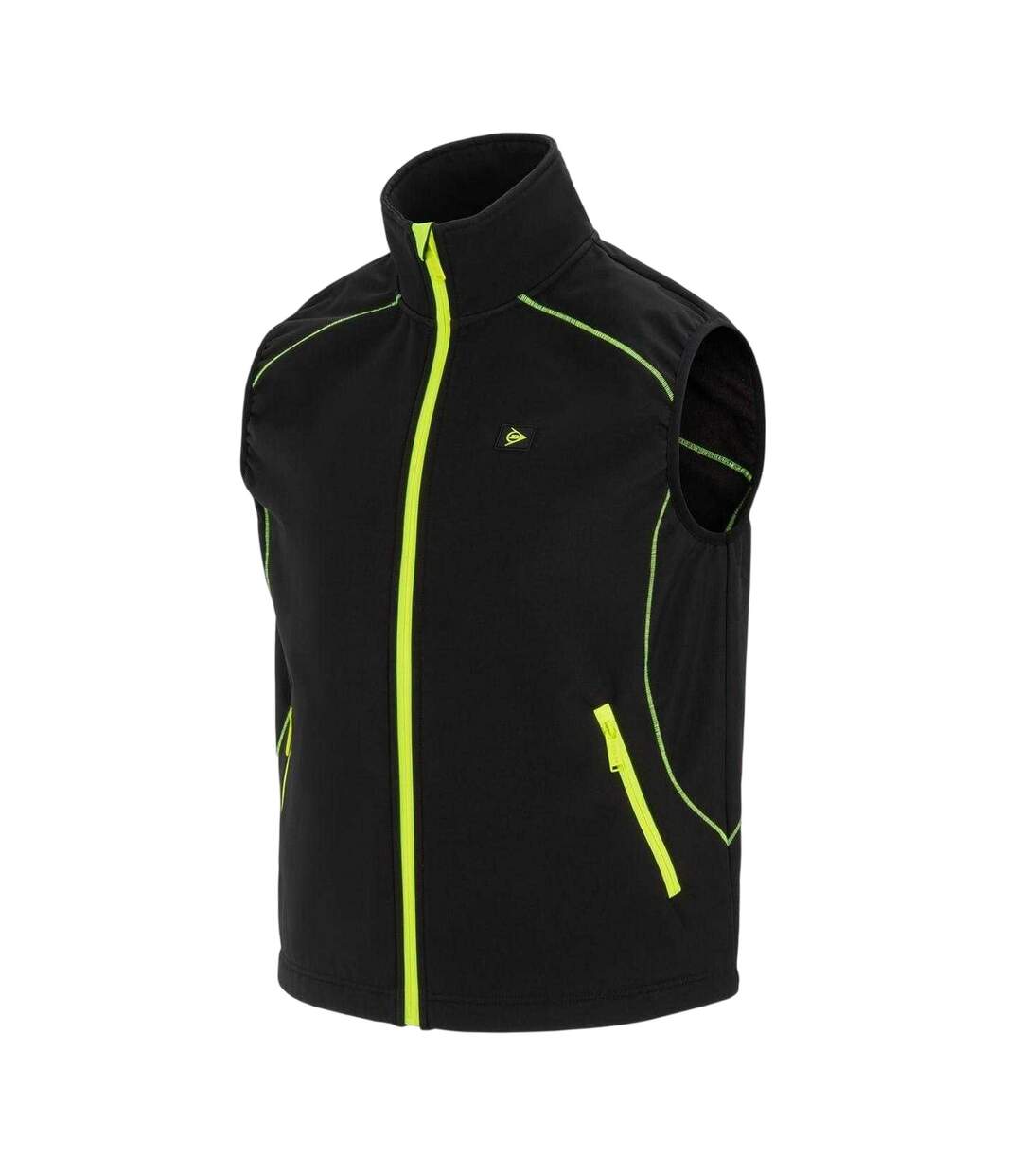 Mens Softshell Gilet Black Dunlop-3