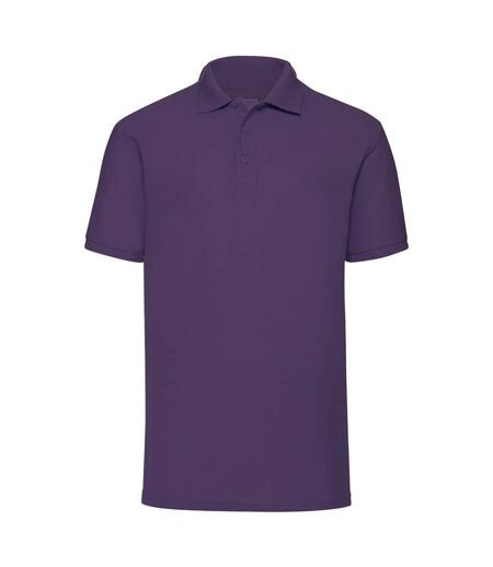 Polo 65/35 Homme Violet Fruit Of The Loom