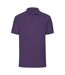Polo 65/35 Homme Violet Fruit Of The Loom-1