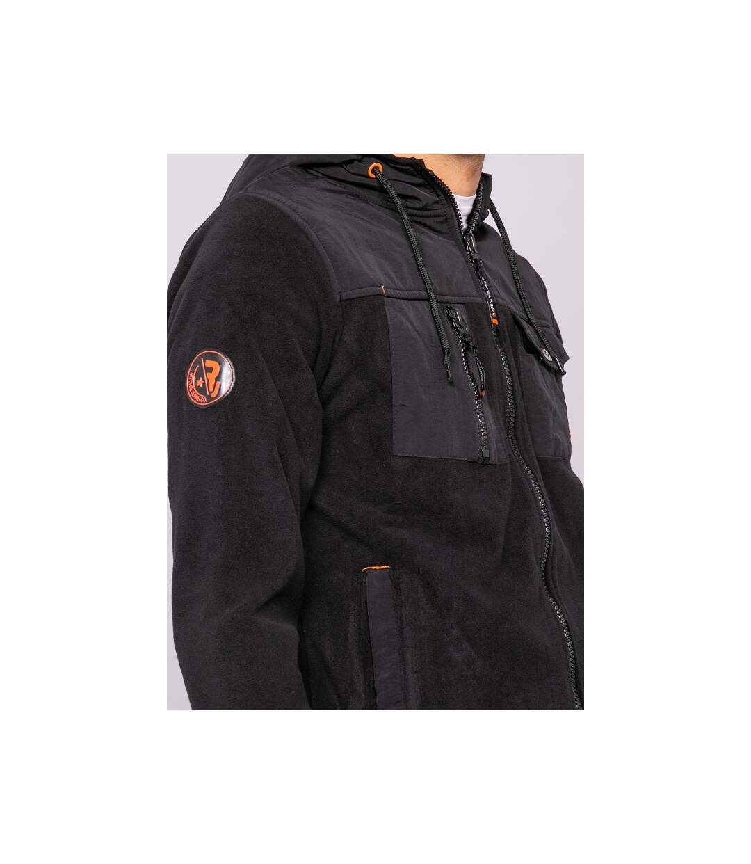 Gilet polaire capuche zip ZIGGY-3