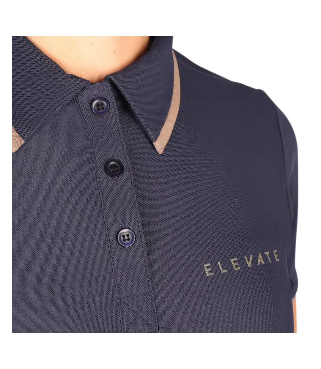 Polo Elevate Allure Femme Bleu Marine Fossile Hy-3