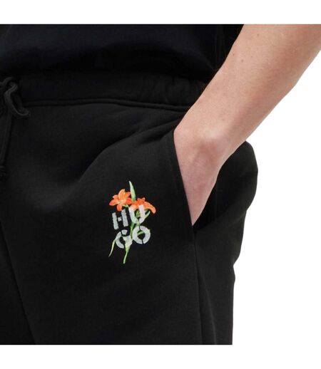 Short Diflowos Homme Noir Hugo Boss