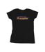 Disney T-shirt en coton à texte Lightyear Infinity And Beyond - Femmes/Ladies (Noir) - UTBI29261-1