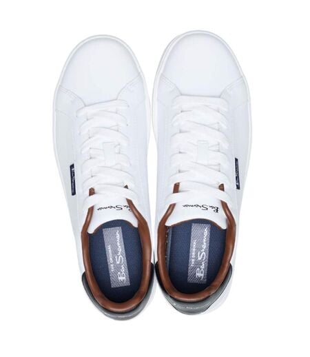 Baskets Style Logo Chase Homme Blanc Ben Sherman