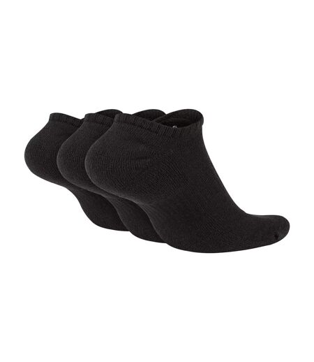 Lot De 3  Socquettes Discrètes Everyday Adulte Noir Nike