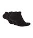 Lot De 3  Socquettes Discrètes Everyday Adulte Noir Nike-2
