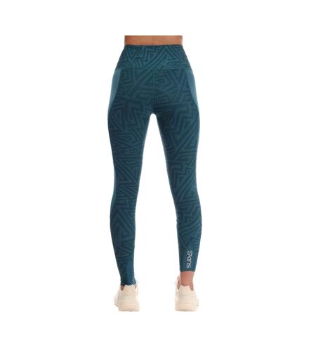 Legging Series-3 Skyscraper Femme Bleu Sarcelle Skins