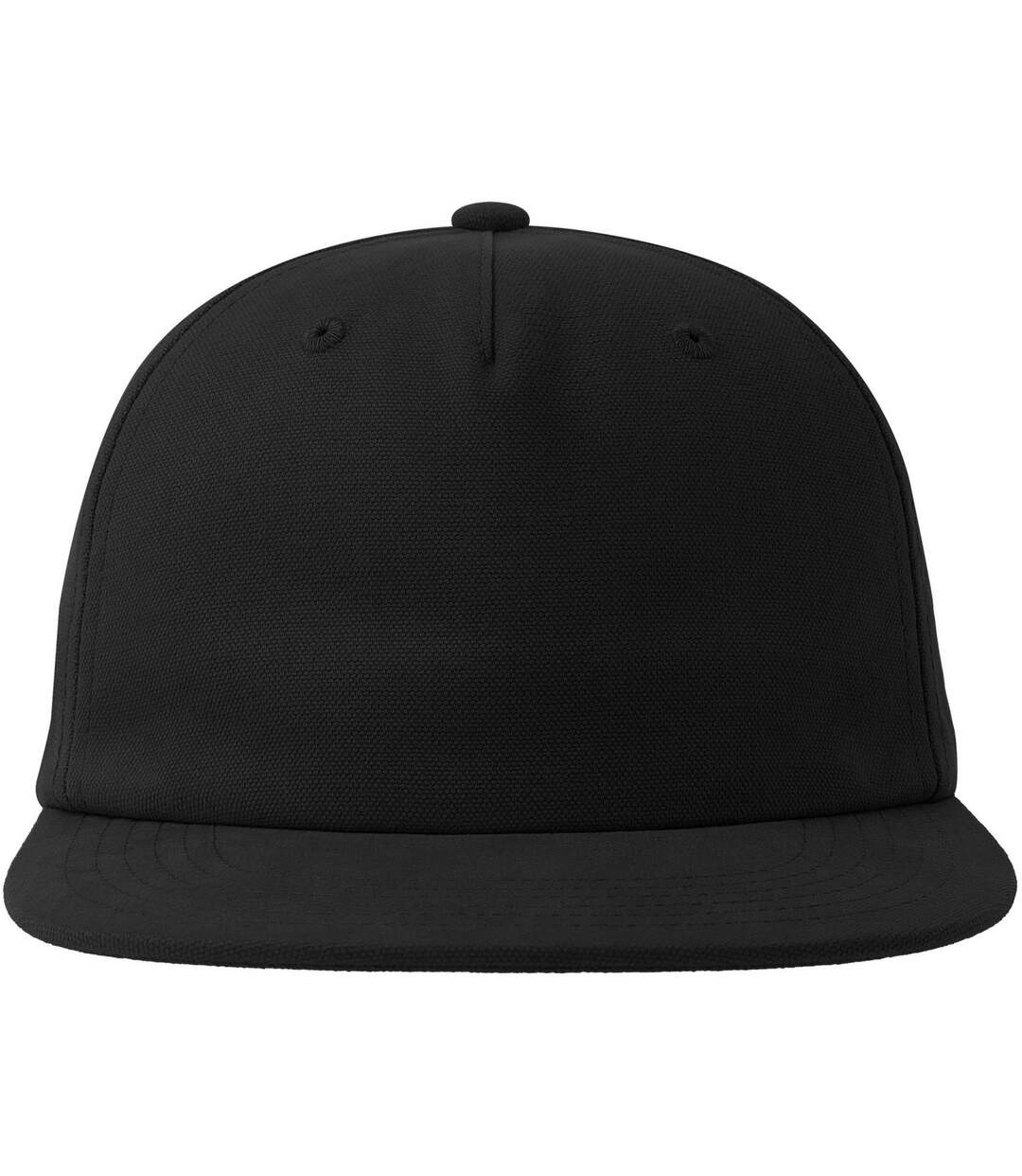 Unisex adult cruz 5 panel sustainable snapback cap black Atlantis-1