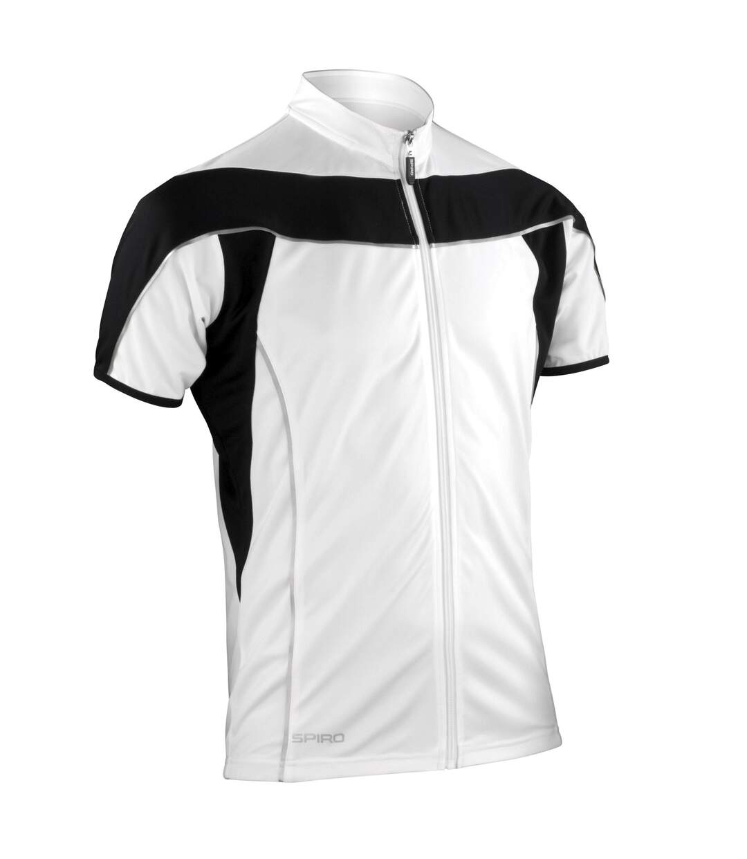 Veste performance bikewear homme blanc / noir Spiro