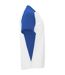 T-shirt Bugatti Adulte Blanc Bleu Roi Roly Sport-3